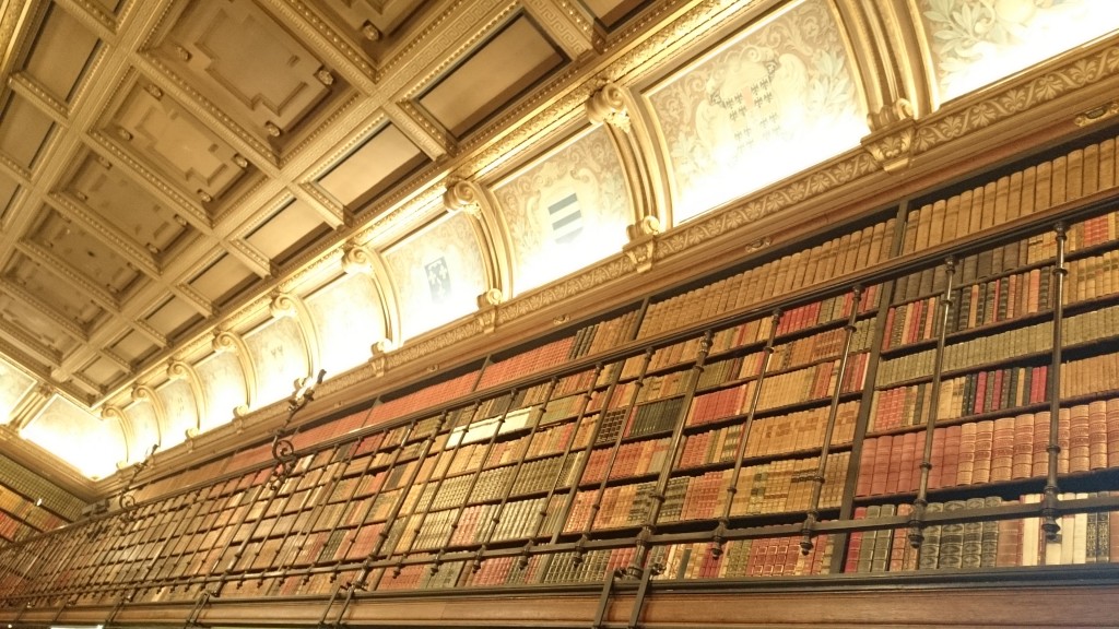 Cabinet des livres, château de Chantilly